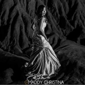 Stella York Wedding Dress Ivory Dana LU Zip fabric Buttons Size 10 vintage